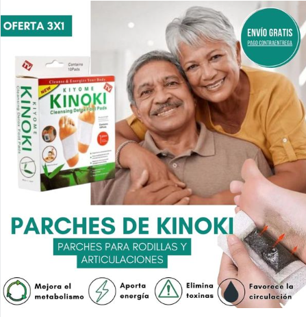 KINOKI - Parches Desintoxicantes